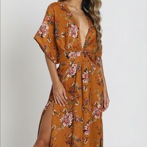 Beautiful Mustard Maxi